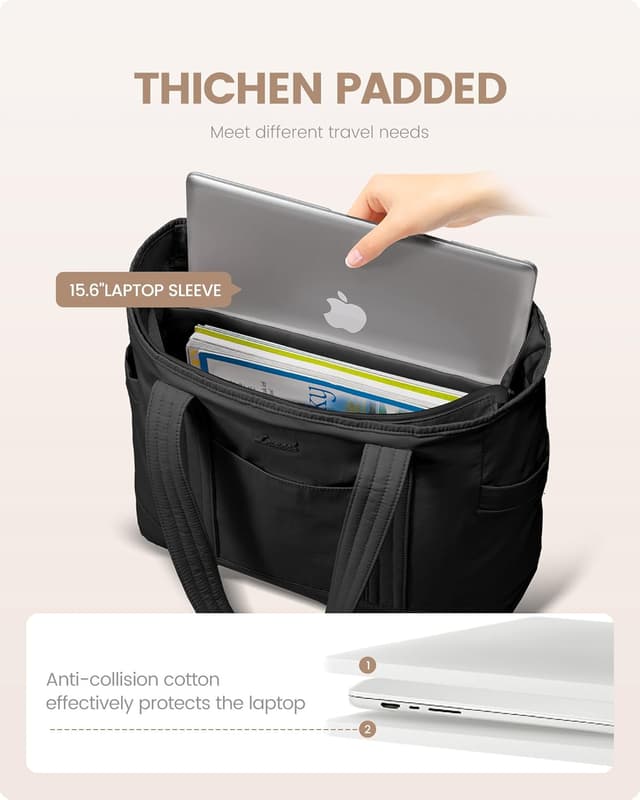 Thumbnail 4 de LOVEVOOK Shopper Tasche Damen 15,6 Zoll