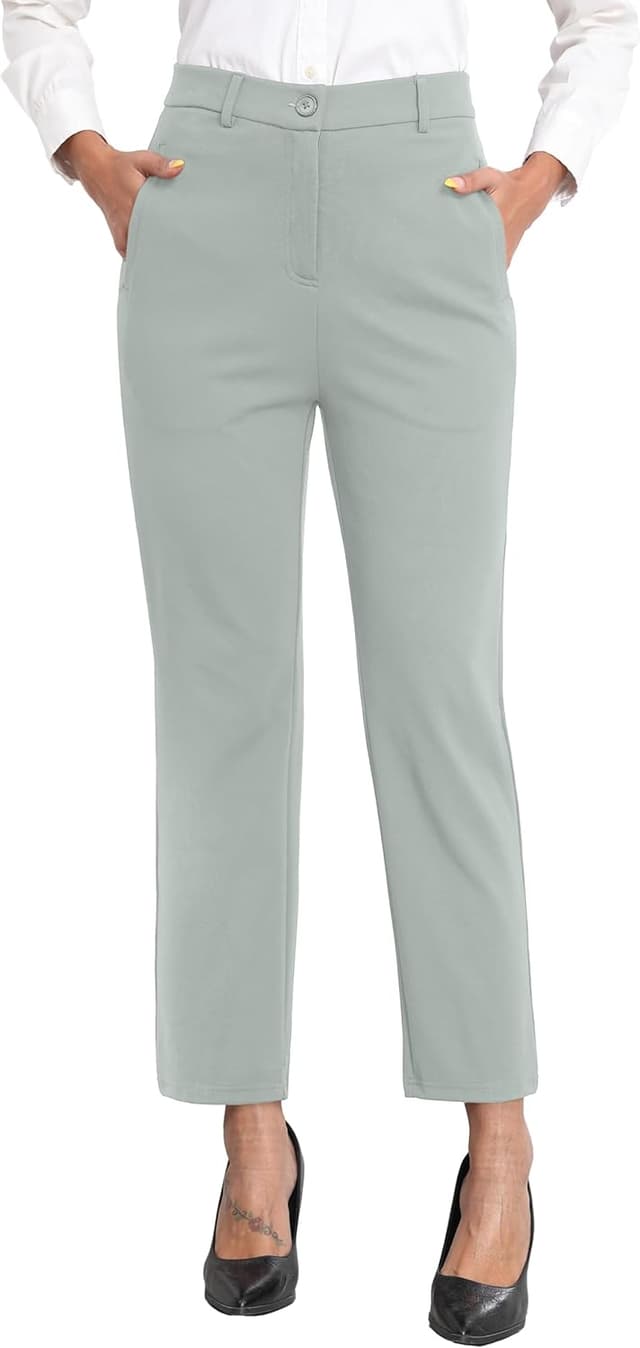 Detalle de GRECERELLE Yoga Office Trousers Stretchy