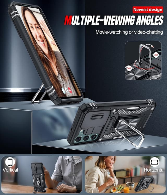 Thumbnail 4 de LeYi Armour Case for Galaxy S22 5G