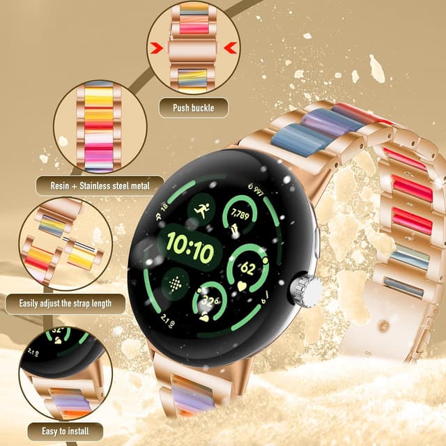 Detalle de MaEiol Strap for Pixel Watch 4 45mm