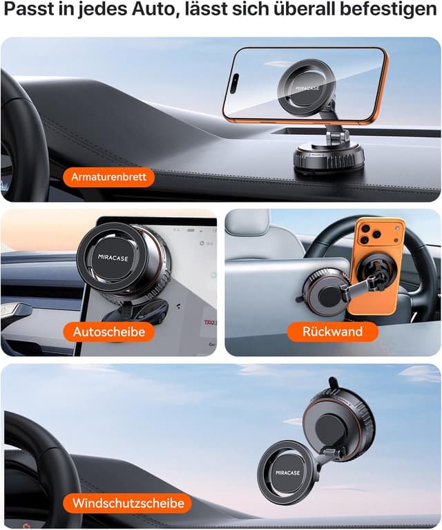 Thumbnail 6 de Miracase 2026 Handyhalterung für Auto