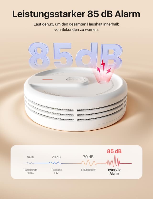 Thumbnail 5 de X-Sense XS0E-iR WLAN Rauchmelder 3er-Set