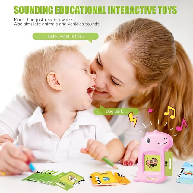 Detalle 2 de Talking Flash Cards 224-word educational toy