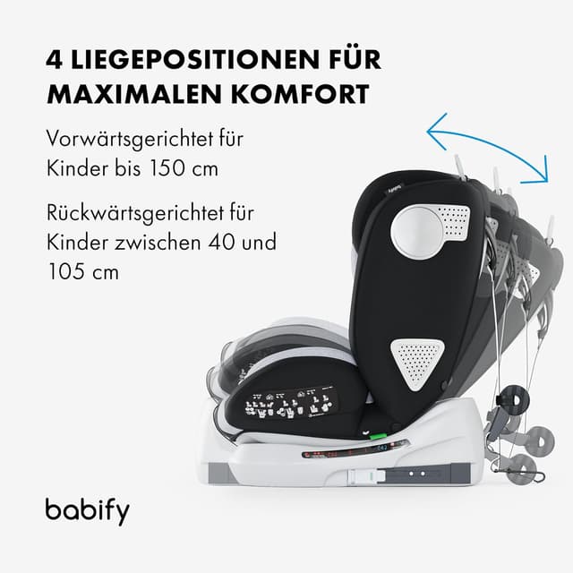 Thumbnail 6 de Babify Onboard Isofix Autositz 40-150 cm