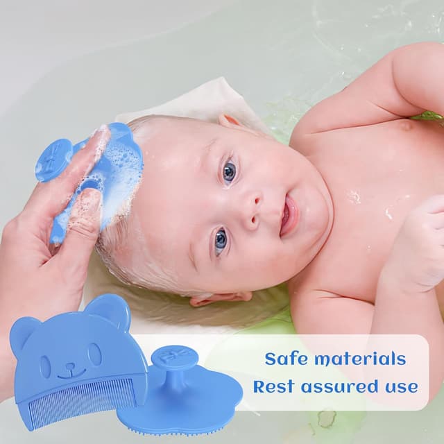 Thumbnail 4 de FainFun Baby Badebürste Rosa 2er Pack