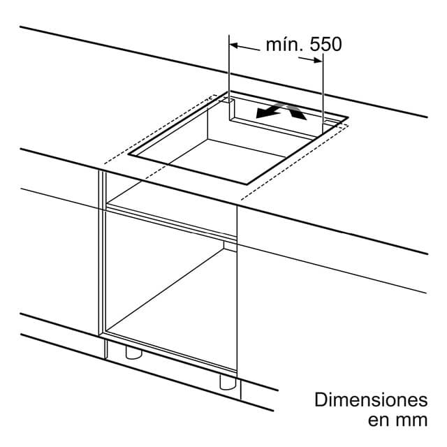 Detalle 2 de Balay 3EB865FR Placa de Inducción Bisel Delantero