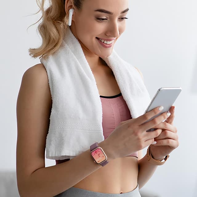 Thumbnail 5 de Mastten Braided Solo Loop Apple Watch Strap 4-Pack