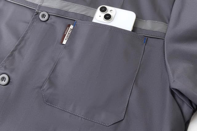 Detalle 2 de Yukirtiq Warehouse Lab Coat Hi Viz 65/35