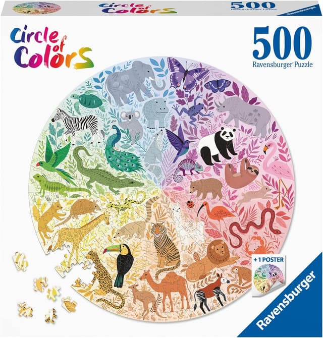 Detalle de Ravensburger Puzzle Rond 500 pièces