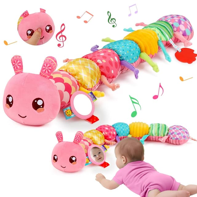 Thumbnail 6 de Baby Spielzeug Raupe Musikspielzeug 50 cm