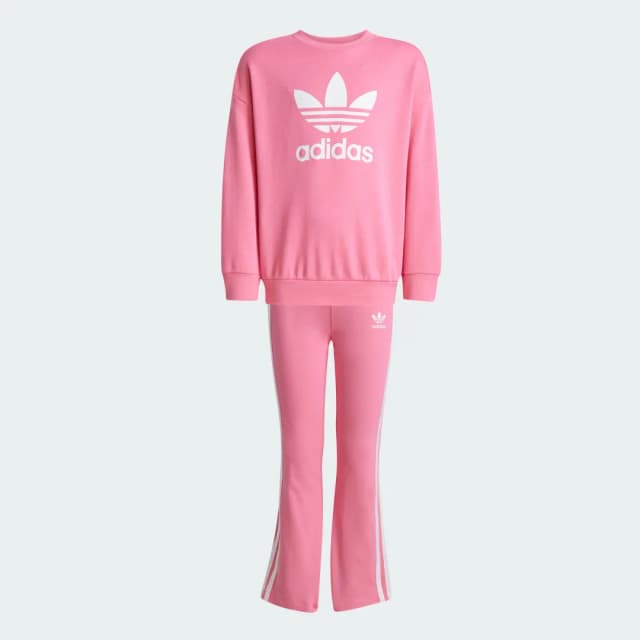 Detalle 2 de Adidas Conjunto sudadera y mallas para niños