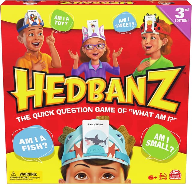 Imagen de Spin Master Hedbanz 3rd Edition 2025 69 cards en OfertitasTOP