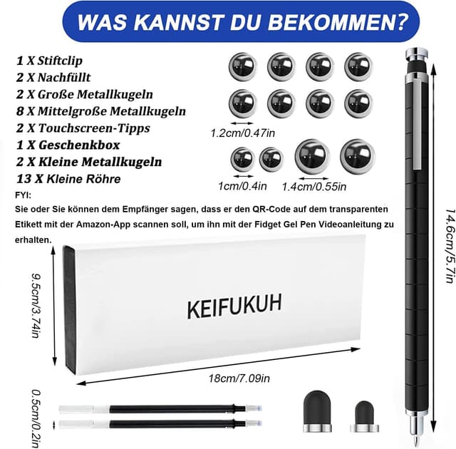 Thumbnail 6 de KEIFUKUH Fidget Gelstifte