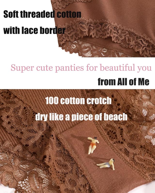 Thumbnail 4 de ALL OF ME 6er Pack Baumwolle Unterwäsche Damen