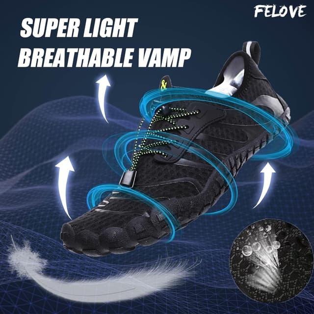 Detalle de Chaussures de plage aquatiques FELOVE pour surf