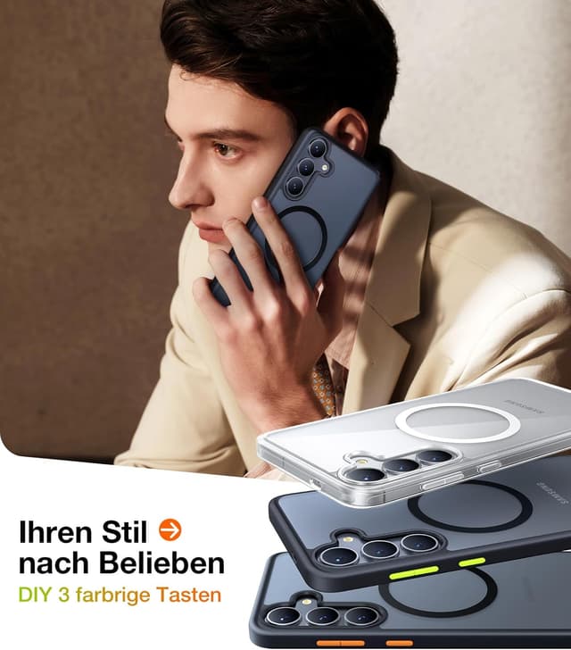 Thumbnail 6 de TORRAS Galaxy S25 Hülle Guardian-Mag 18 N