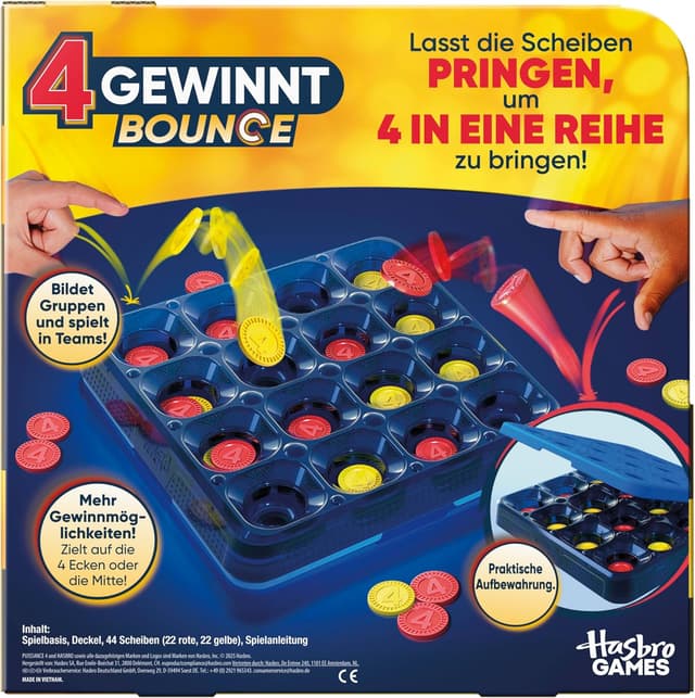 Detalle 2 de 4 gewinnt Bounce Spiel Deutsche Version 🎲