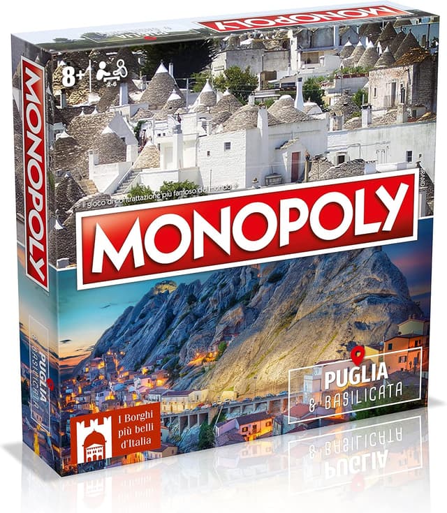 Imagen de Winning Moves Monopoly Puglia e Basilicata — Gioco da tavolo per 2‑6 persone 🎲 en OfertitasTOP