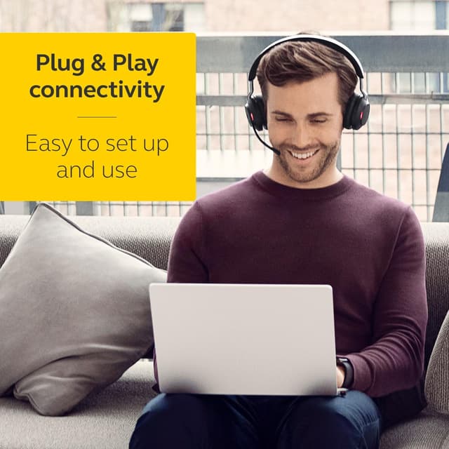 Thumbnail 6 de Jabra Evolve2 65 Auriculares Inalámbricos Bluetooth USB-A