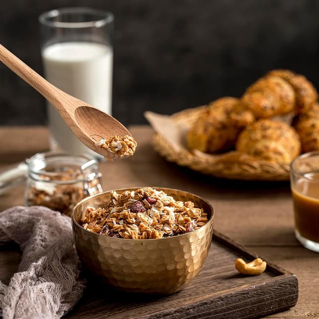 Thumbnail 3 de 6pcs Measuring Spoons Set 25 cm wooden spoons 🥄