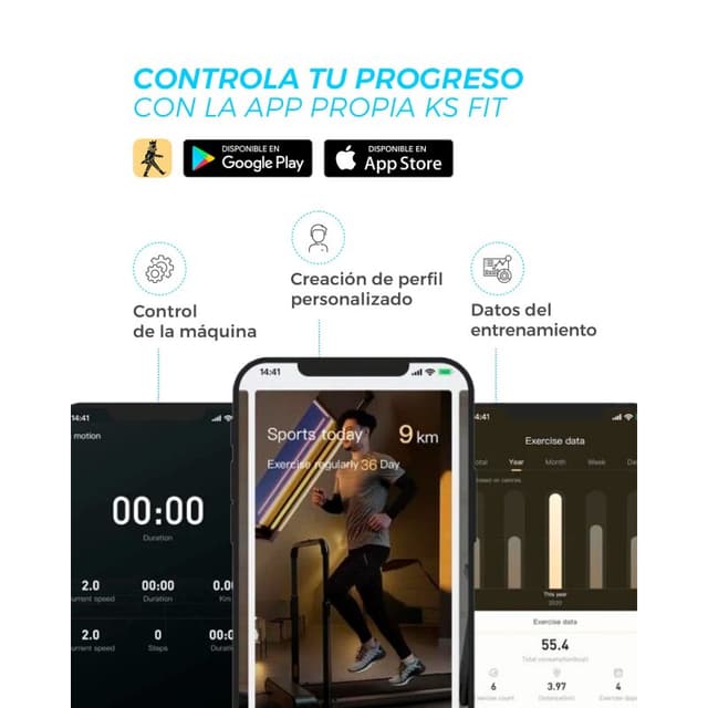 Thumbnail 2 de kingsmith WalkingPad R2B 12 km/h