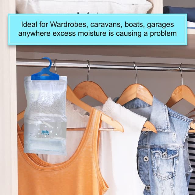 Thumbnail 4 de ANSIO Wardrobe Dehumidifier Pack of 12