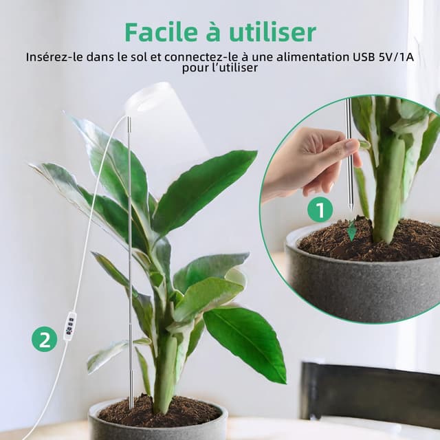 Thumbnail 5 de Mcbazel Lampe Plante 61,5 cm