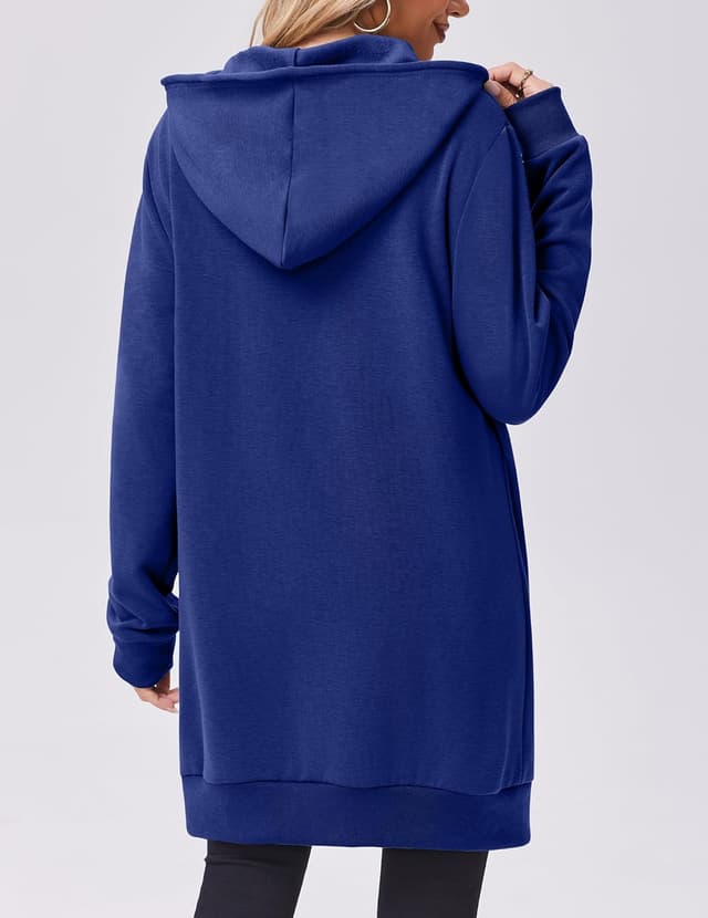 Thumbnail 5 de Zeagoo Zip Up Hoodie Tunic Sweatshirt for Women