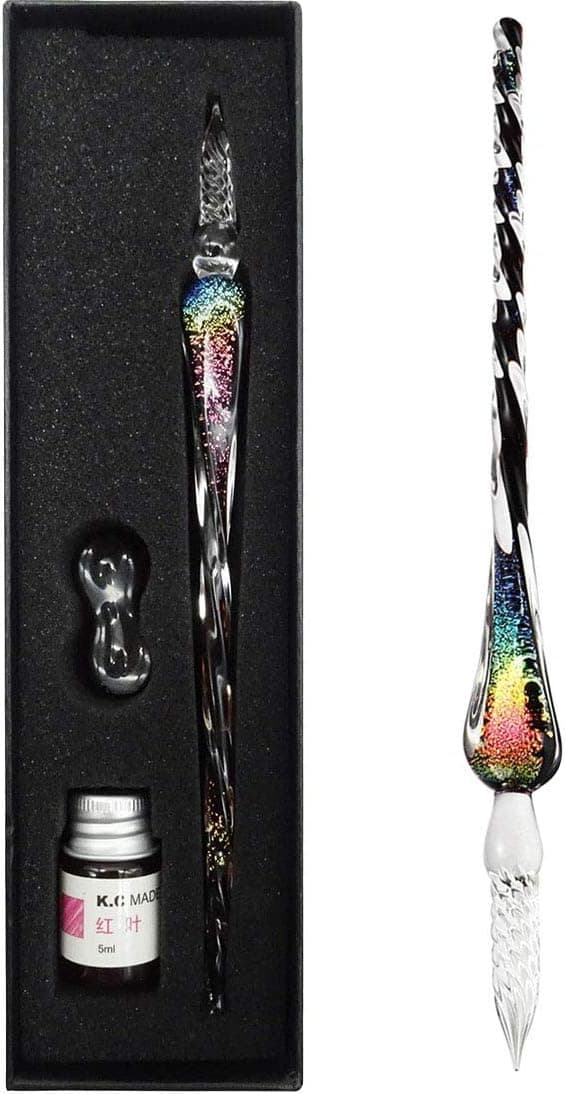 Imagen de EACHHAHA Set penne a immersione in vetro per calligrafia 🖋 en OfertitasTOP