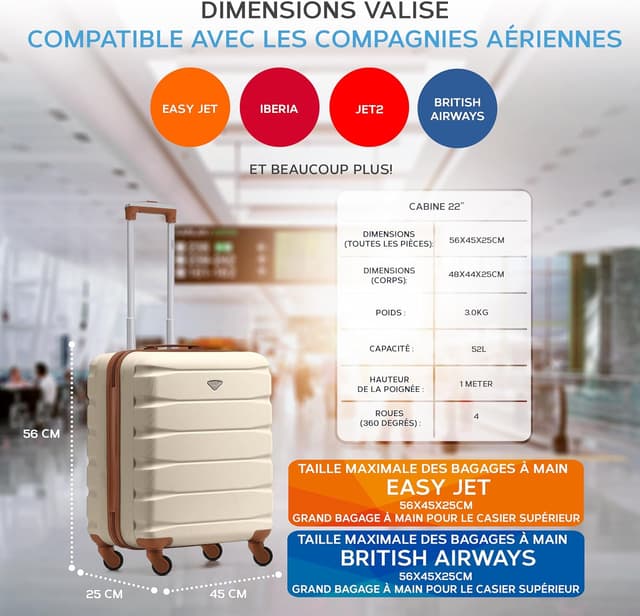 Thumbnail 2 de Flight Knight Bagage Cabine Légère 56x45x25 cm