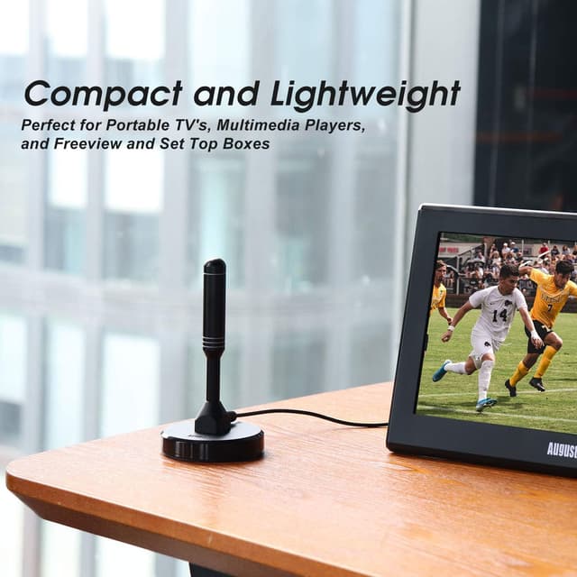 Thumbnail 5 de August DTA240 DVB-T2 Antenne 2m Kabel