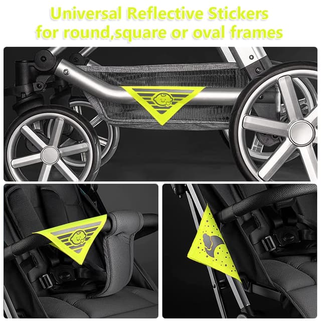 Thumbnail 6 de Vicloon Reflektoren Kinderwagen 12 x 12 cm đą