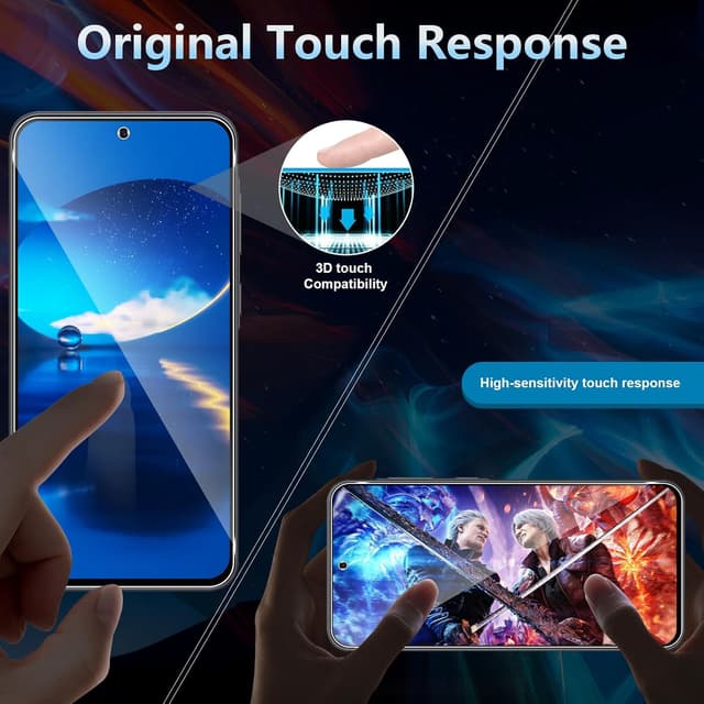 Thumbnail 6 de Datree 3er-Set Panzerglas fürs Display & 3er-Schutz für Kameralinsen (9H, bläschenfrei) für Samsung Galaxy A36 / A36 5G