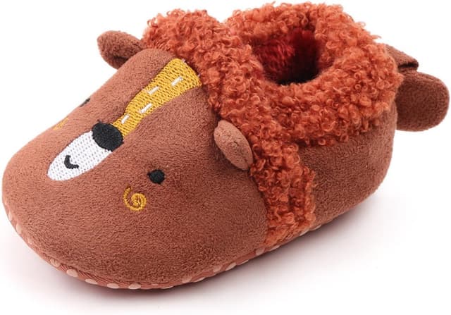 Thumbnail 1 de Baby First Walking Slippers Fleece Shoes
