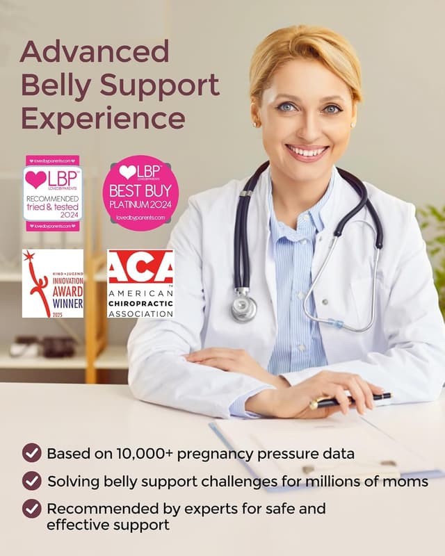 Thumbnail 5 de Momcozy CozySupport pregnancy belly band for back support 🤰