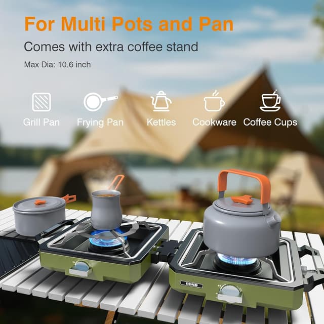 Thumbnail 4 de ODSD 2 Burner 20000 BTU camping stove
