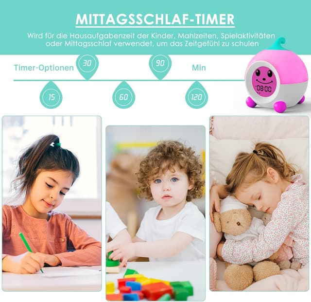 Thumbnail 6 de iHoo Ok to Wake Kleinkind Wecker