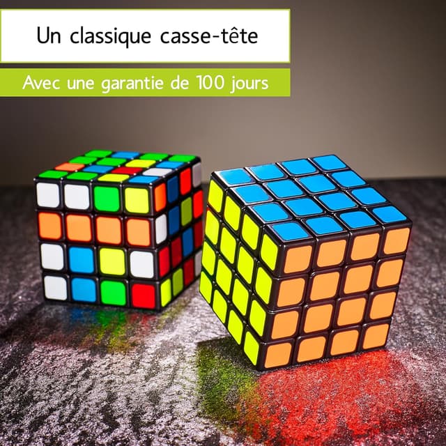 Thumbnail 6 de CUBIDI® Cube Magique 4x4x4 Speedcube type Los Angeles (4x4) – puzzle 3D sans électronique