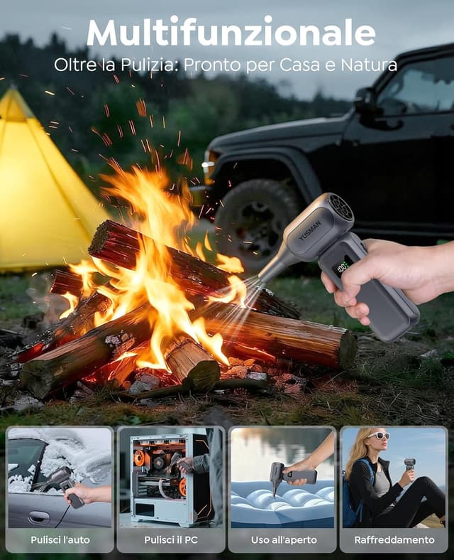 Thumbnail 3 de YUSMAN Soffiatore Turbo 180000 RPM 🧹