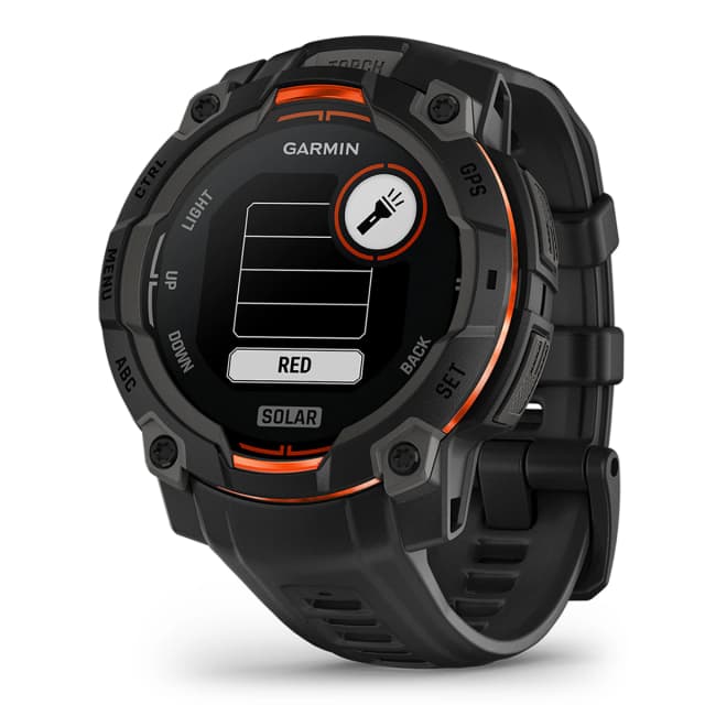 Detalle de Garmin Instinct 3 Solar smartwatch GPS 45mm