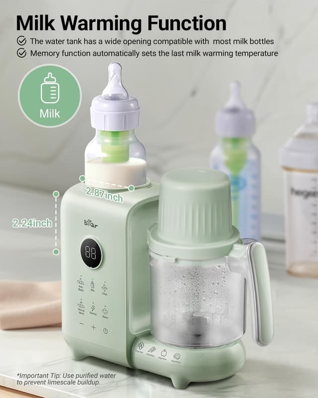 Thumbnail 5 de Bear Baby Food Blender with Two Layer Steam Baskets
