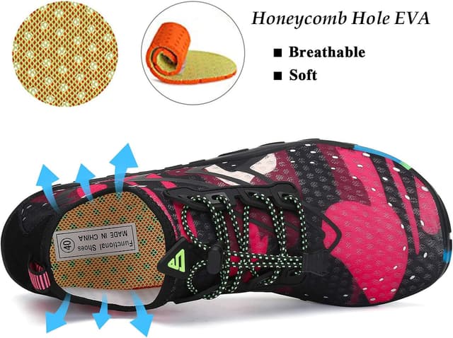 Detalle 2 de SAGUARO Scarpe da scoglio antiscivolo 7/9 fori