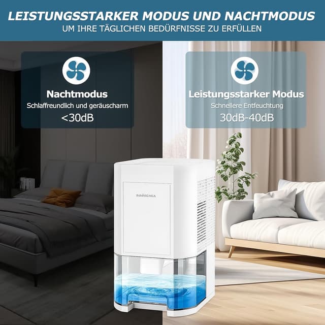 Detalle 1 de Luftentfeuchter elektrisch 1200 ml