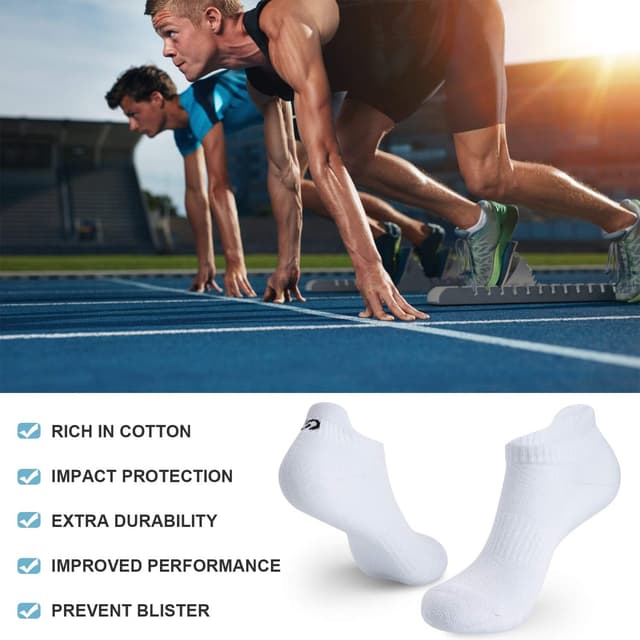 Thumbnail 5 de Natugloe Trainer Socks Cushioned