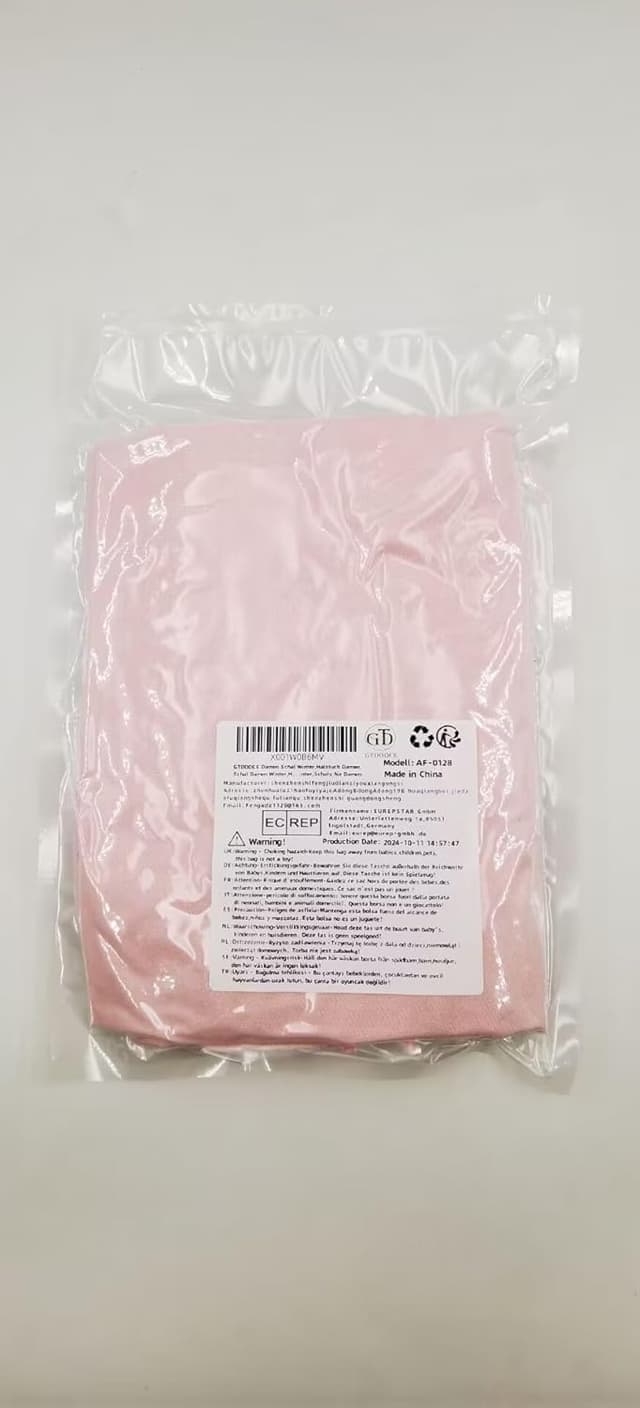 Detalle 2 de GTDOOCE Damen Schal Winter 65 x 200 cm