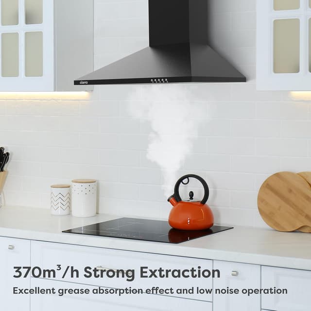 Detalle 2 de CIARRA CBCB6201 cappa aspirante 370 m³/h