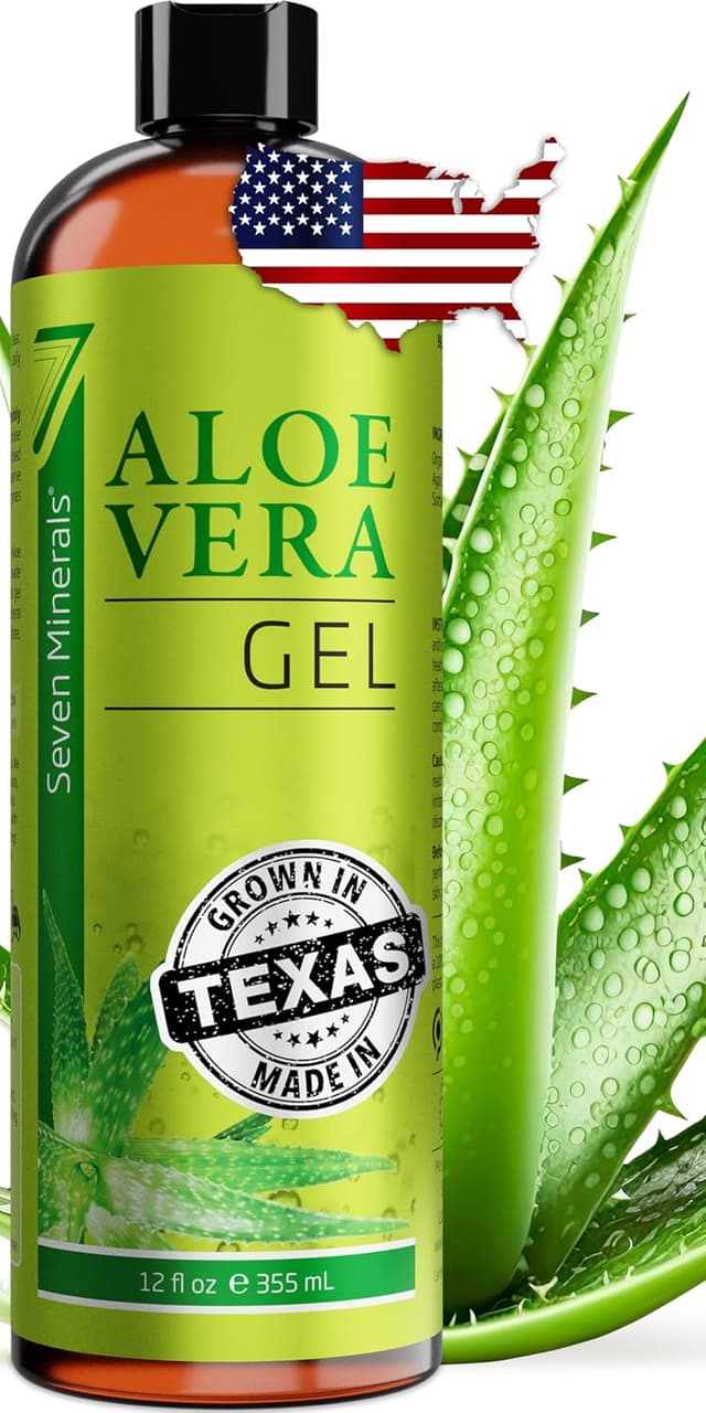 Detalle de Seven Minerals Aloe Vera Gel 12oz