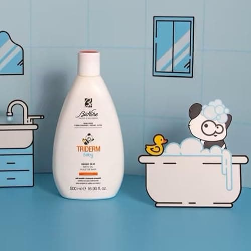 Detalle 2 de Bionike Triderm Baby Bagno Olio 500 ml per neonato e bambino pelli sensibili