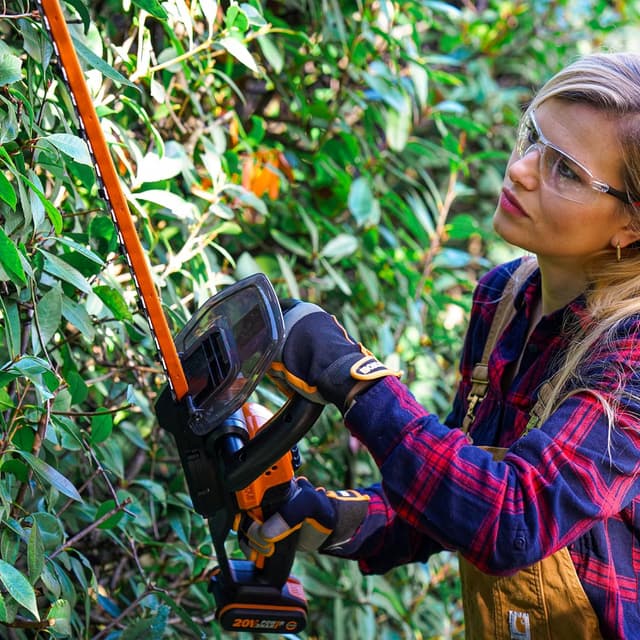 Detalle de WORX WG264E.9 tagliasiepi a batteria con lama da 56 cm (solo corpo, senza batteria e caricabatteria)