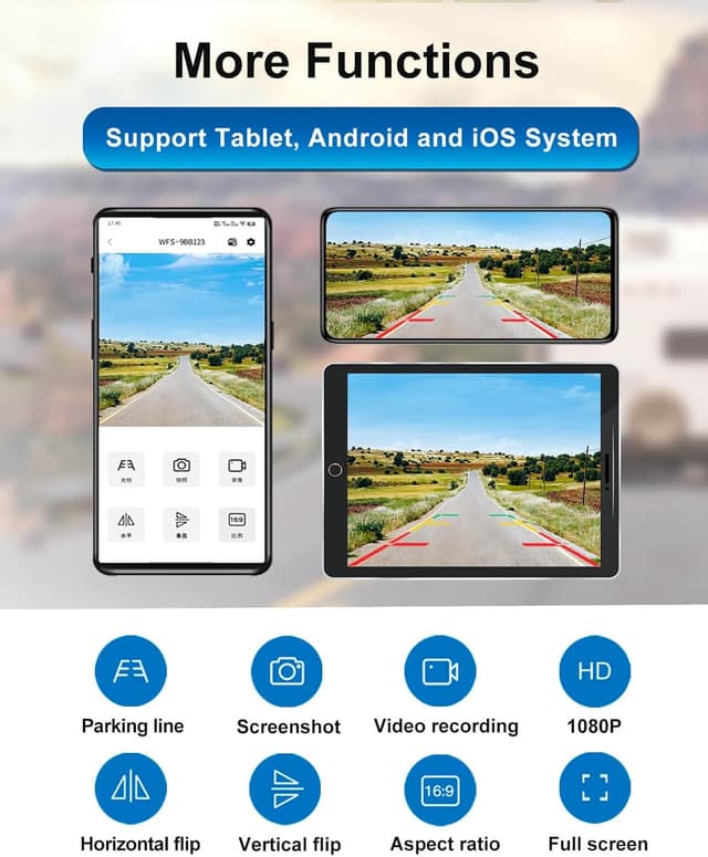 Thumbnail 5 de STONVUE 1080P Solar Wireless Reverse Camera 365-day standby